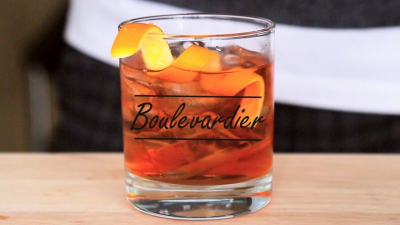 Коктейль Бульвадер (Cocktail Boulevardier)