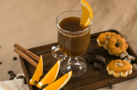 Апельсиновый бельгийский кофе
